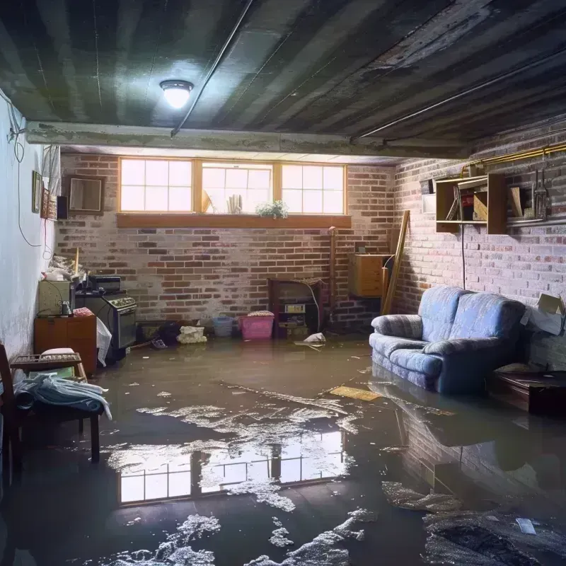 Flooded Basement Cleanup in New Augusta, MS